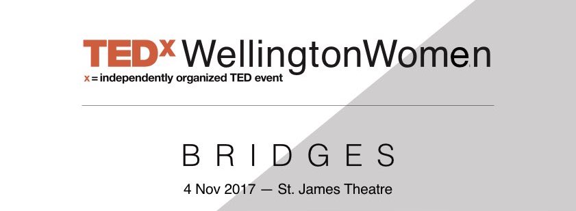 TEDxWellingtonWomen announcement logo