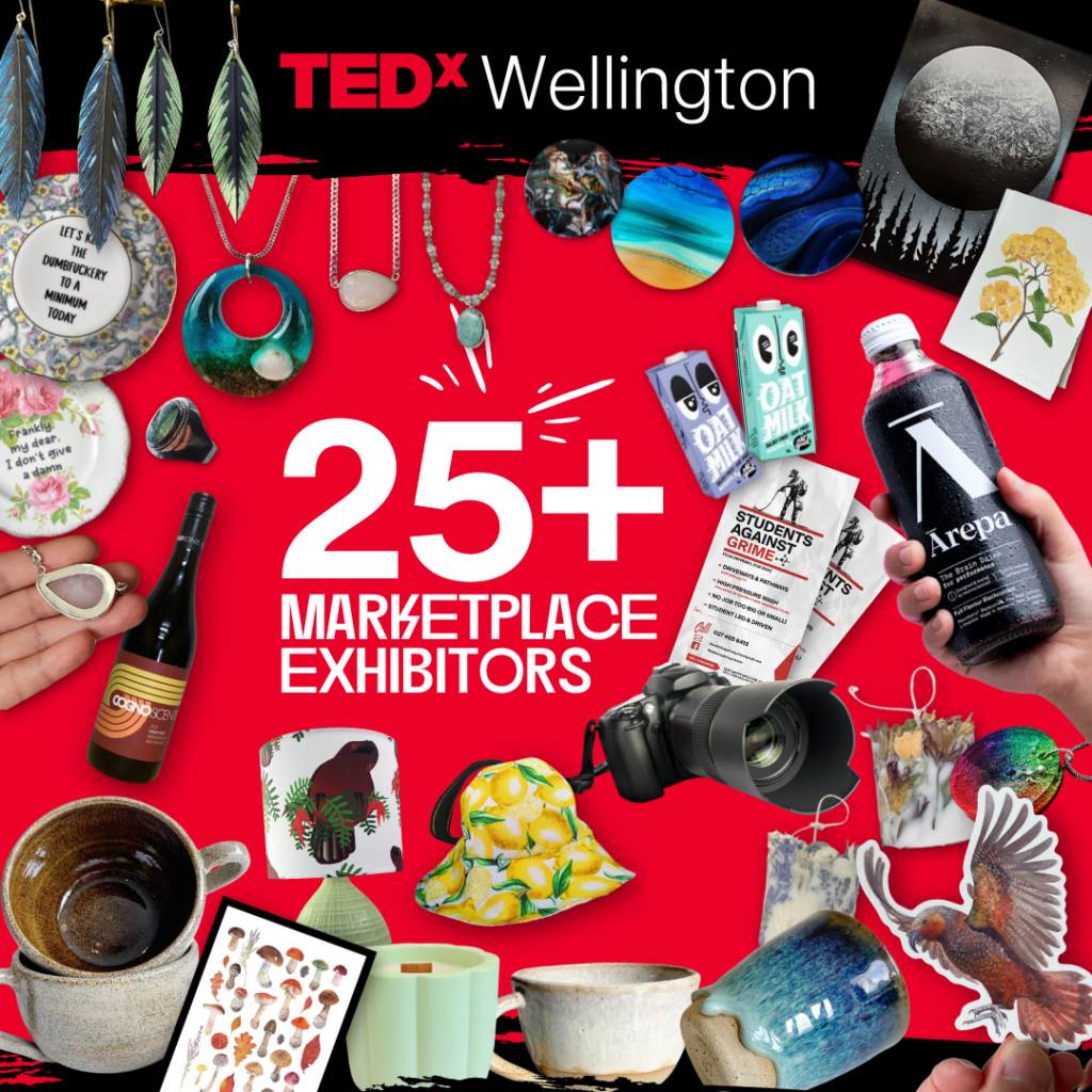 2024 TEDxWellington Marketplace Vendors